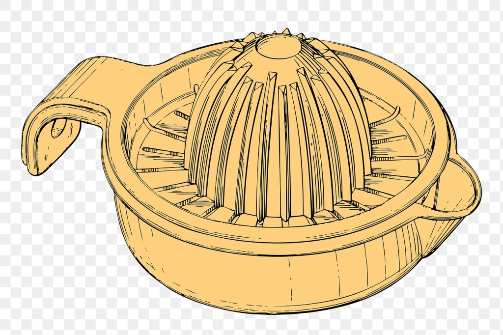 Juicer on a kitchen counter